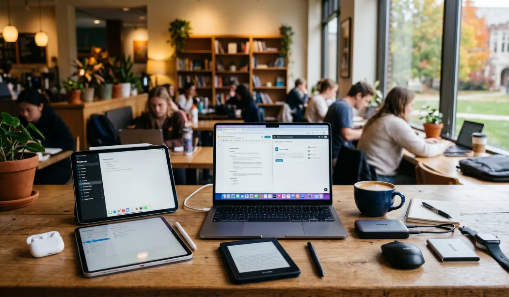 Student gadgets for study Student gadgets for study